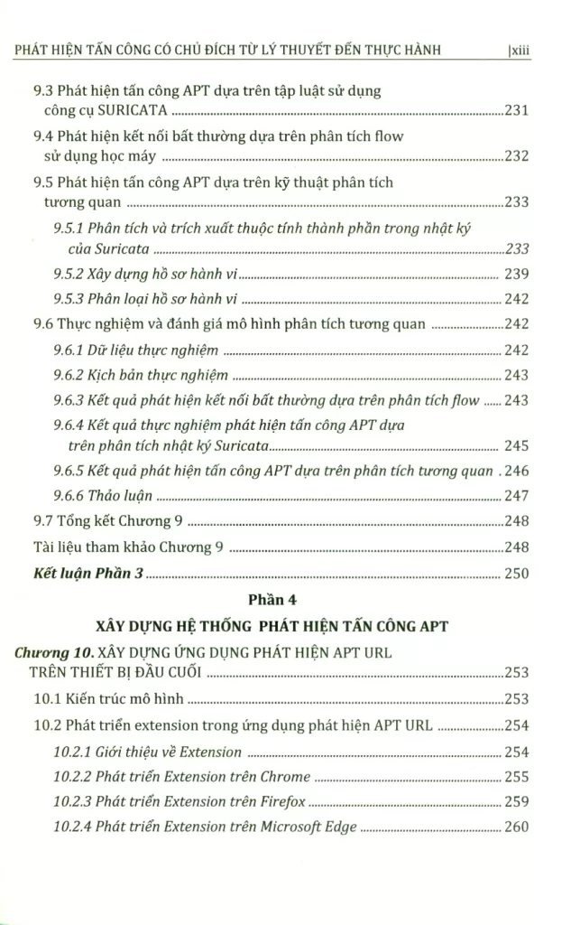 PHÁT HIỆN TẤN CÔNG CÓ CHỦ ĐỊCH - TỪ LÝ THUYẾT ĐẾN THỰC HÀNH (Sách chuyên khảo)
